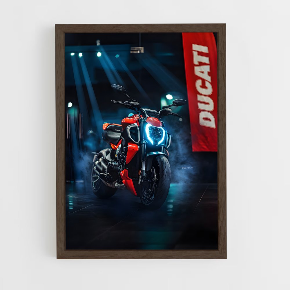 Poster Diavel v magnifique – affiche Ducati (vue 5)